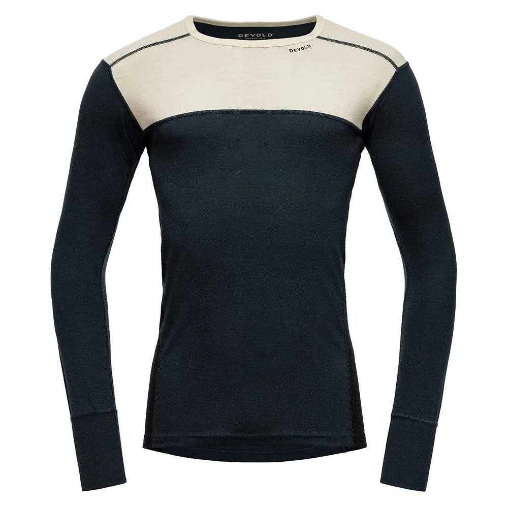 

Лонгслив DEVOLD OF NORWAY Lauparen Merino 190, черный