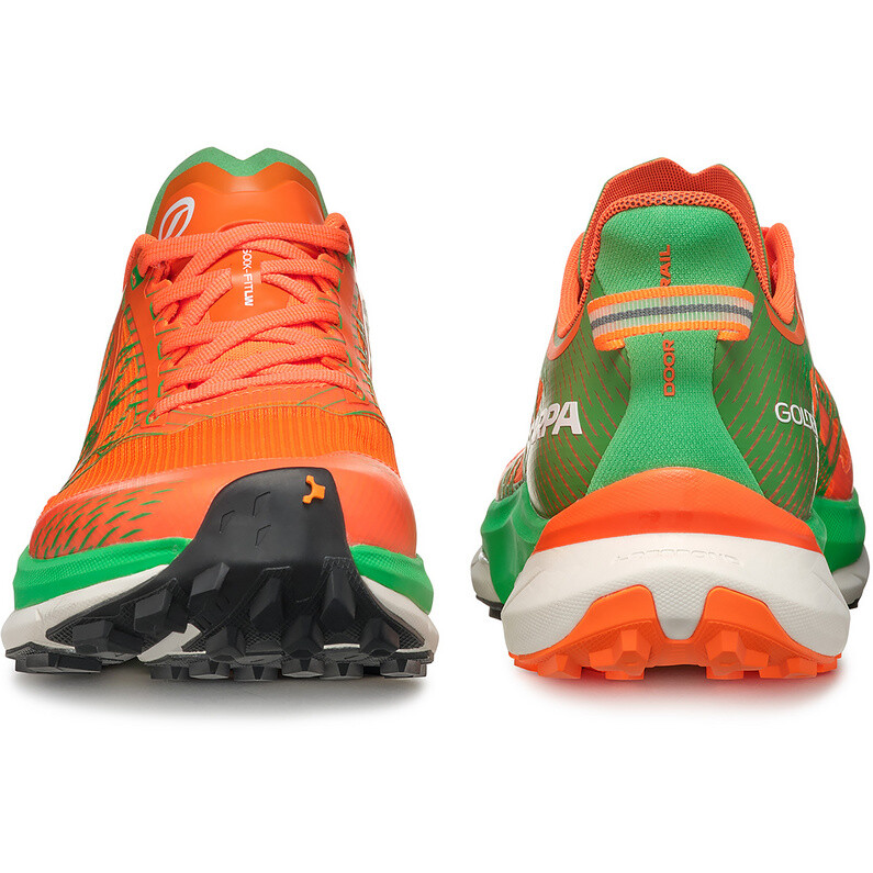 Мужские туфли Golden Gate 2 ATR Scarpa, цвет Orange Fluo-Spring Green — фото 4