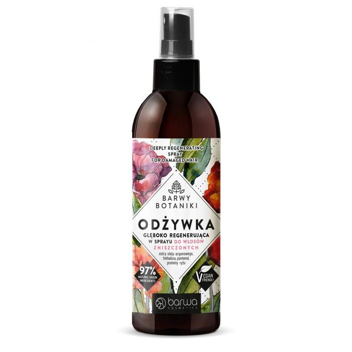 

Кондиционер для волос Botaniki Spray Acondicionador Reparador Barwa, 250 ml