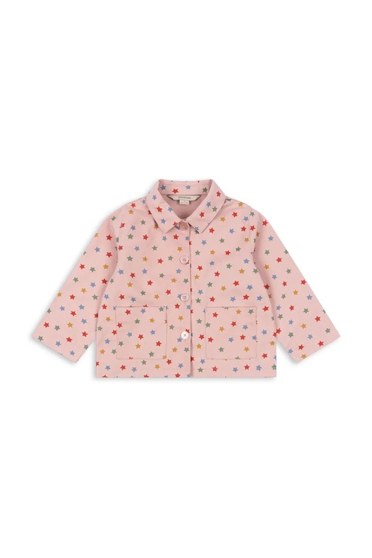 

Детская куртка FEN JACKET GOTS Konges Sløjd, розовый