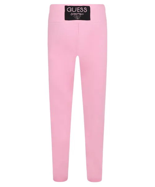 

Леггинсы Slim fit Guess, розовый