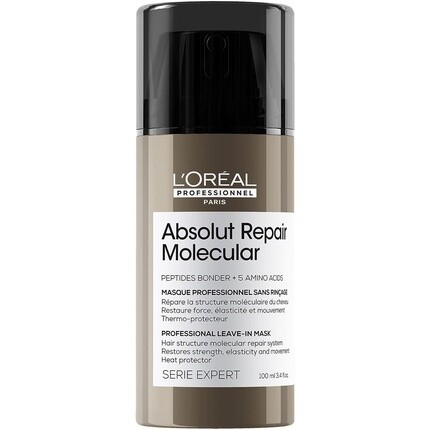 

Serie Expert Absolut Repair Molecular Несмываемая маска кремовой текстуры 100мл, L'Oreal