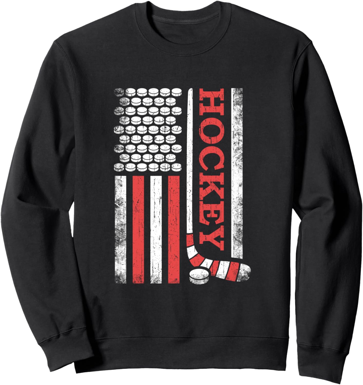 

Ретро-толстовка с американским флагом и символикой гольф-клуба США Retro American Flag Golf Golfer Shop, черный