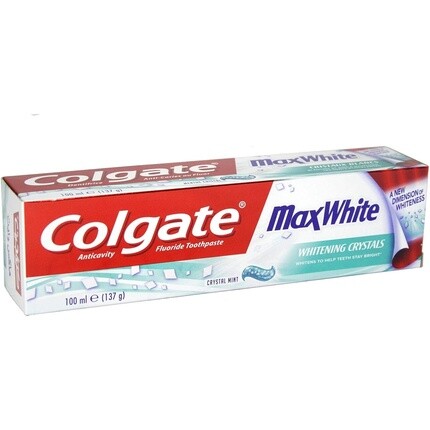 

Зубная паста Max White Crystal Mint с отбеливающими кристаллами 100 мл, Colgate
