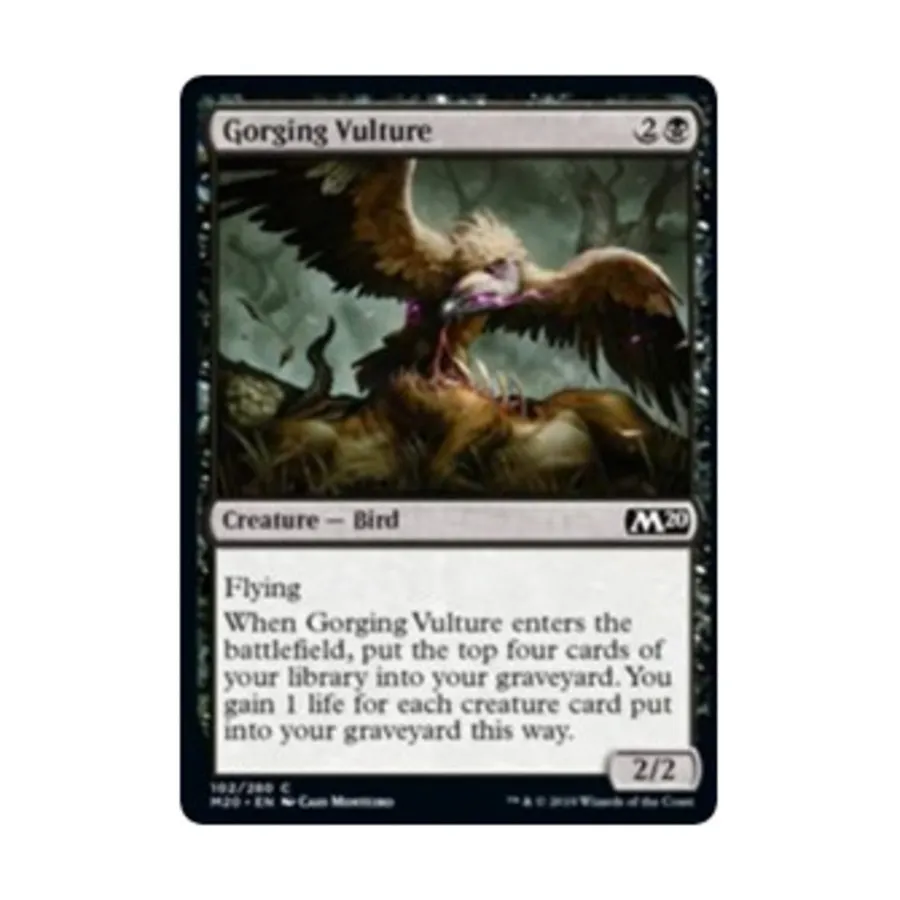 

CCG Наедающийся стервятник (С), MTG - Core Set 2020