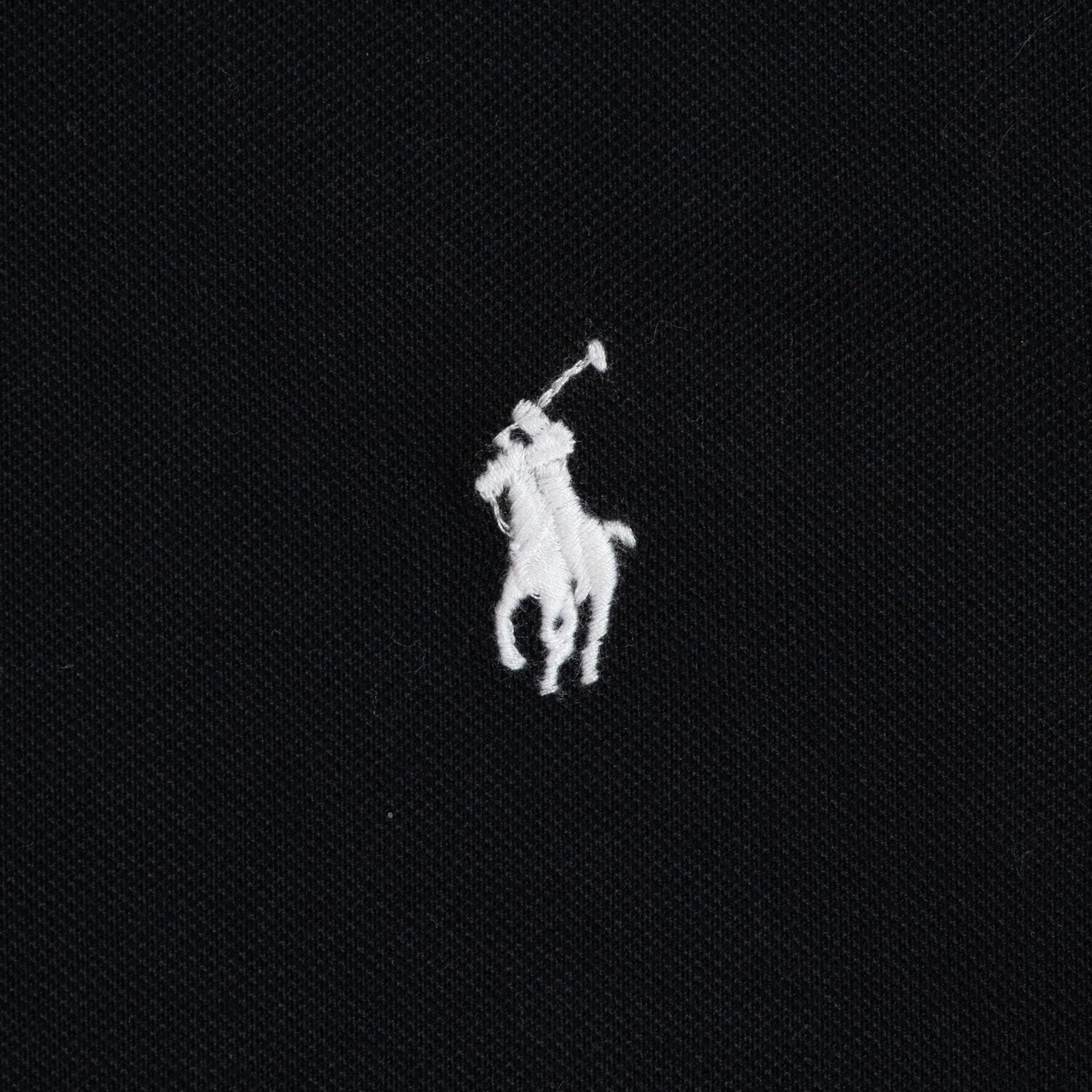Мужская поло Polo Ralph Lauren, черный — фото 4