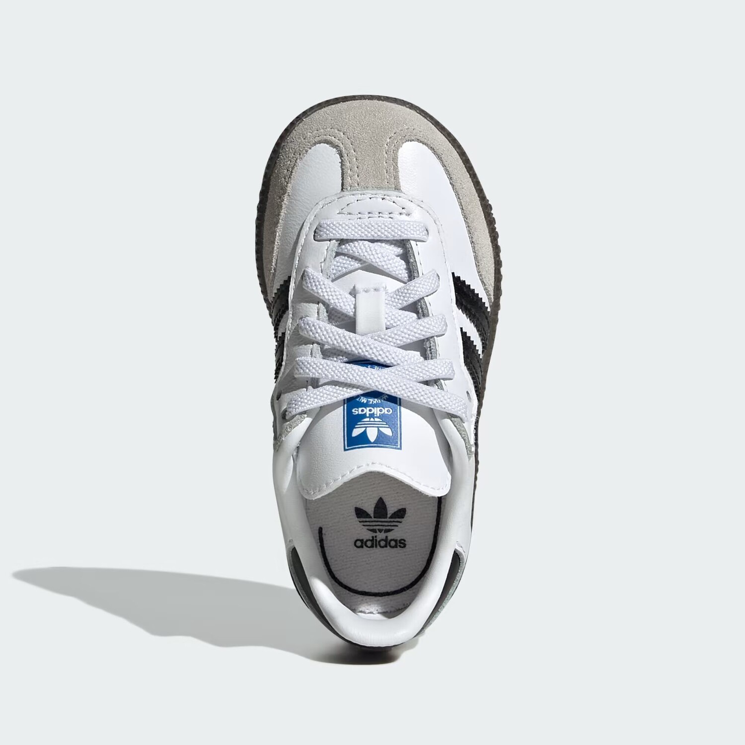 Кроссовки Samba OG для детей Adidas, цвет Cloud White/Core Black/Gum — фото 2