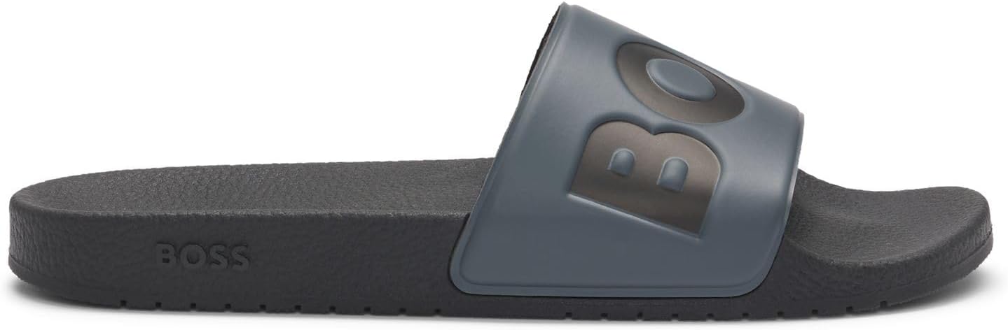 

BOSS Aryeh Slid Мужские пляжные сандалии для бассейна, Medium Grey36, 7.5 Men