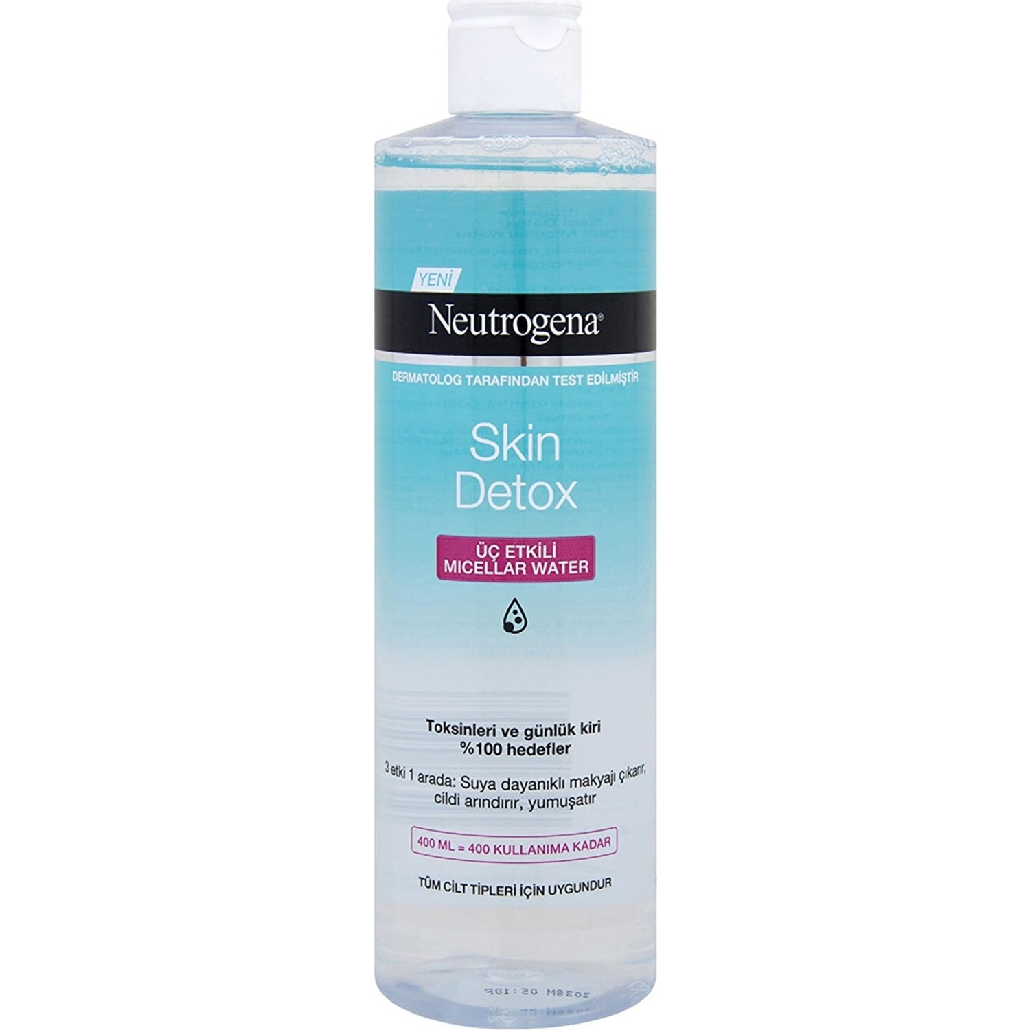 

Мицеллярная вода Neutrogena Skin Detox 3 Effect, 400 мл