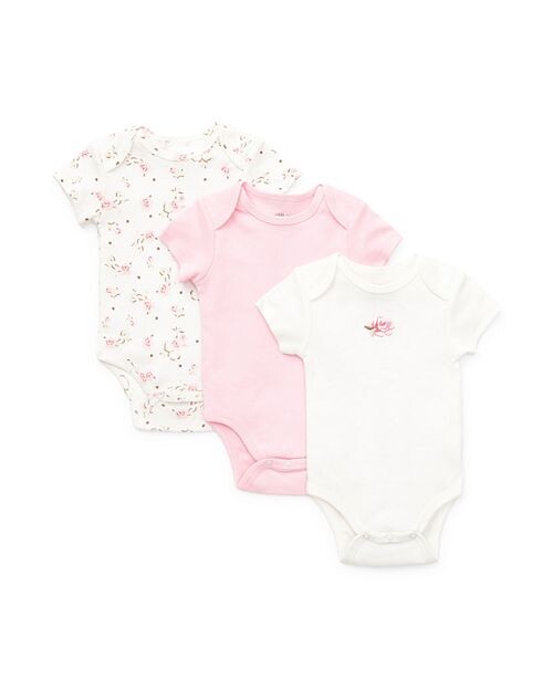 

Боди розового цвета для девочек, 3 шт. — для малышей Little Me, цвет Pink, Розовый, Боди розового цвета для девочек, 3 шт. — для малышей Little Me, цвет Pink