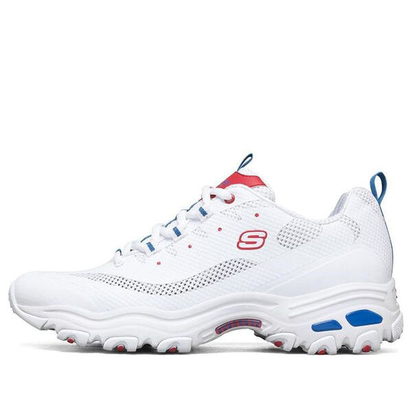 

Кроссовки d'lites 1.0 low-top running shoes white/blue/red Skechers, белый