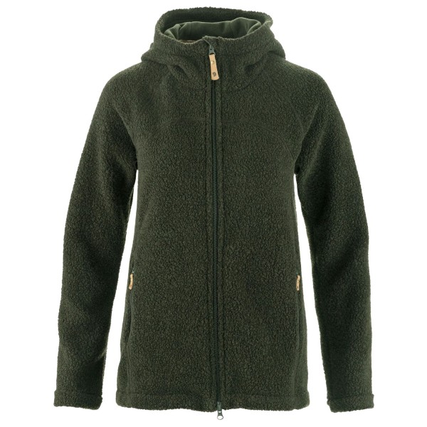 

Женская куртка из флиса кайтум - меринос Fjällräven, Deep Forest