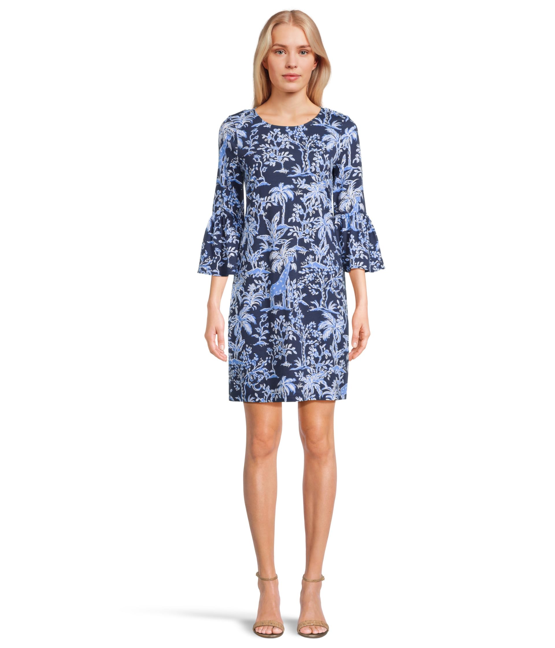 

Платье Lilly Pulitzer Rozaline Dress, Low Tide Navy Tall Tales
