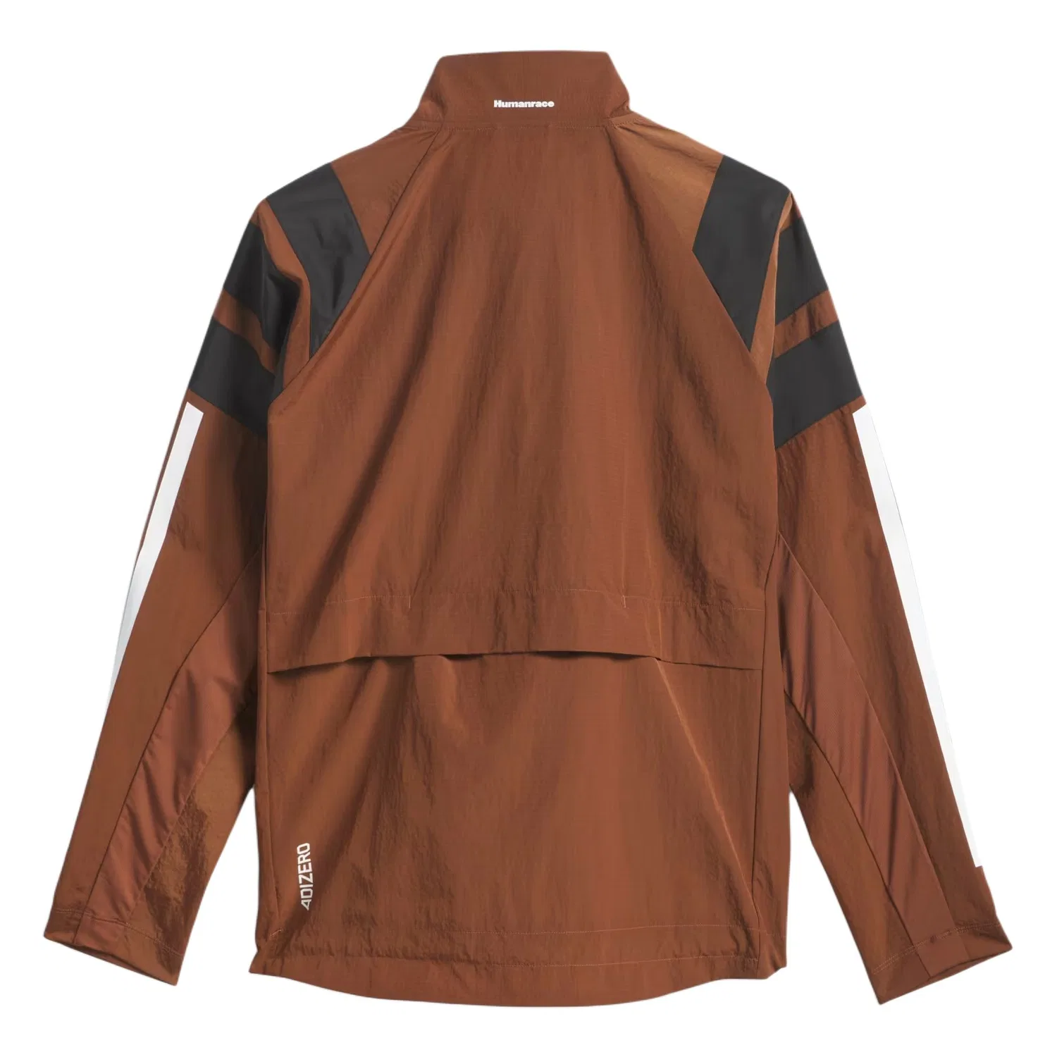 Куртка беговая Unisex Preloved Brown с воротником-стойкой Adidas — фото 3