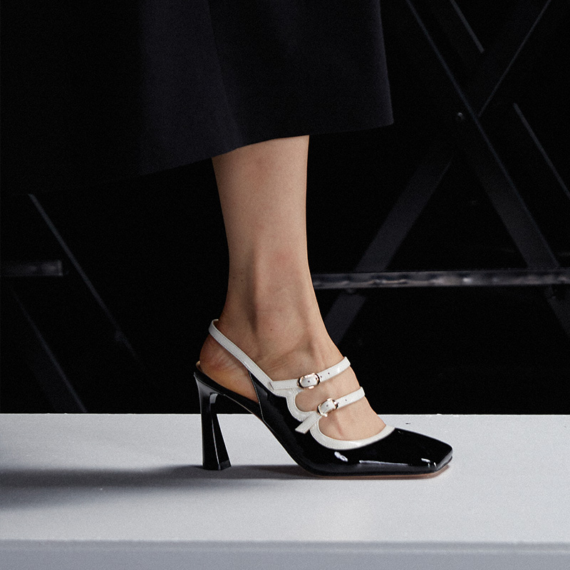 Туфли на высоком каблуке 8,5 см SHOESZOOO, черные — фото 4