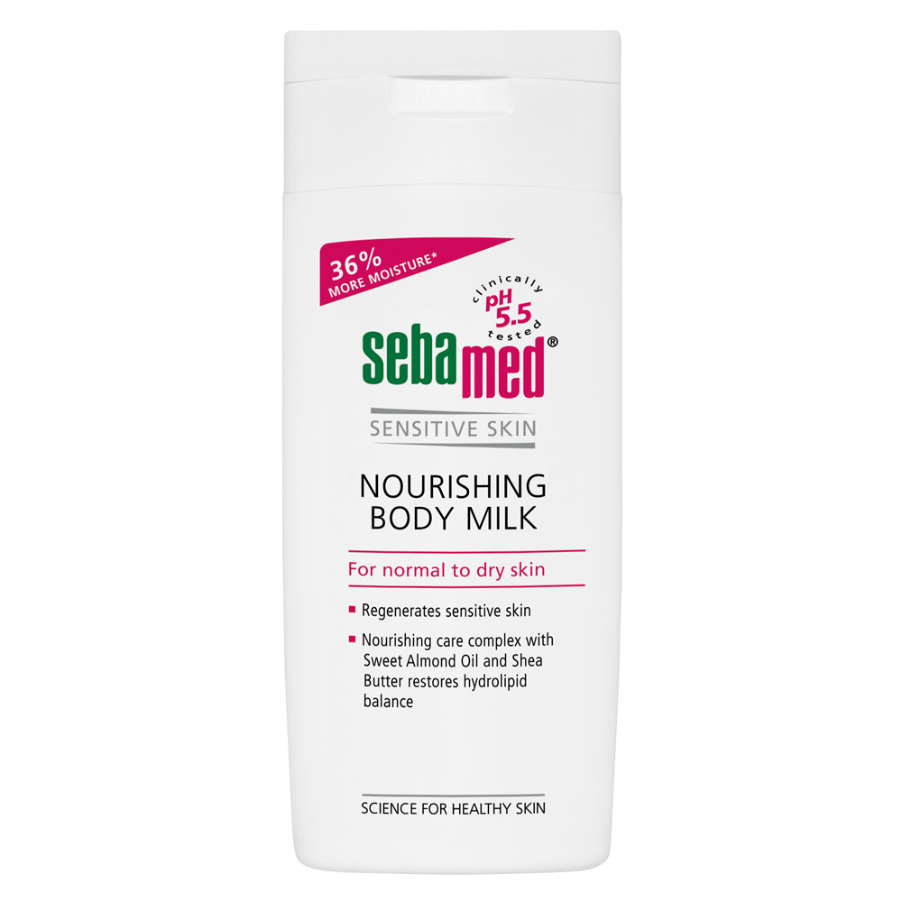 

Питательное молочко для тела для сухой кожи nourishing body milk Sebamed, 200 мл