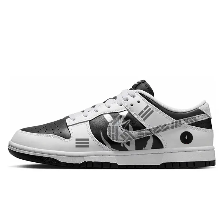 

Nike Кроссовки для скейтбординга Dunk Reverse Panda 2.0 с противоскользящей подошвой, износостойкие, мужские, черные