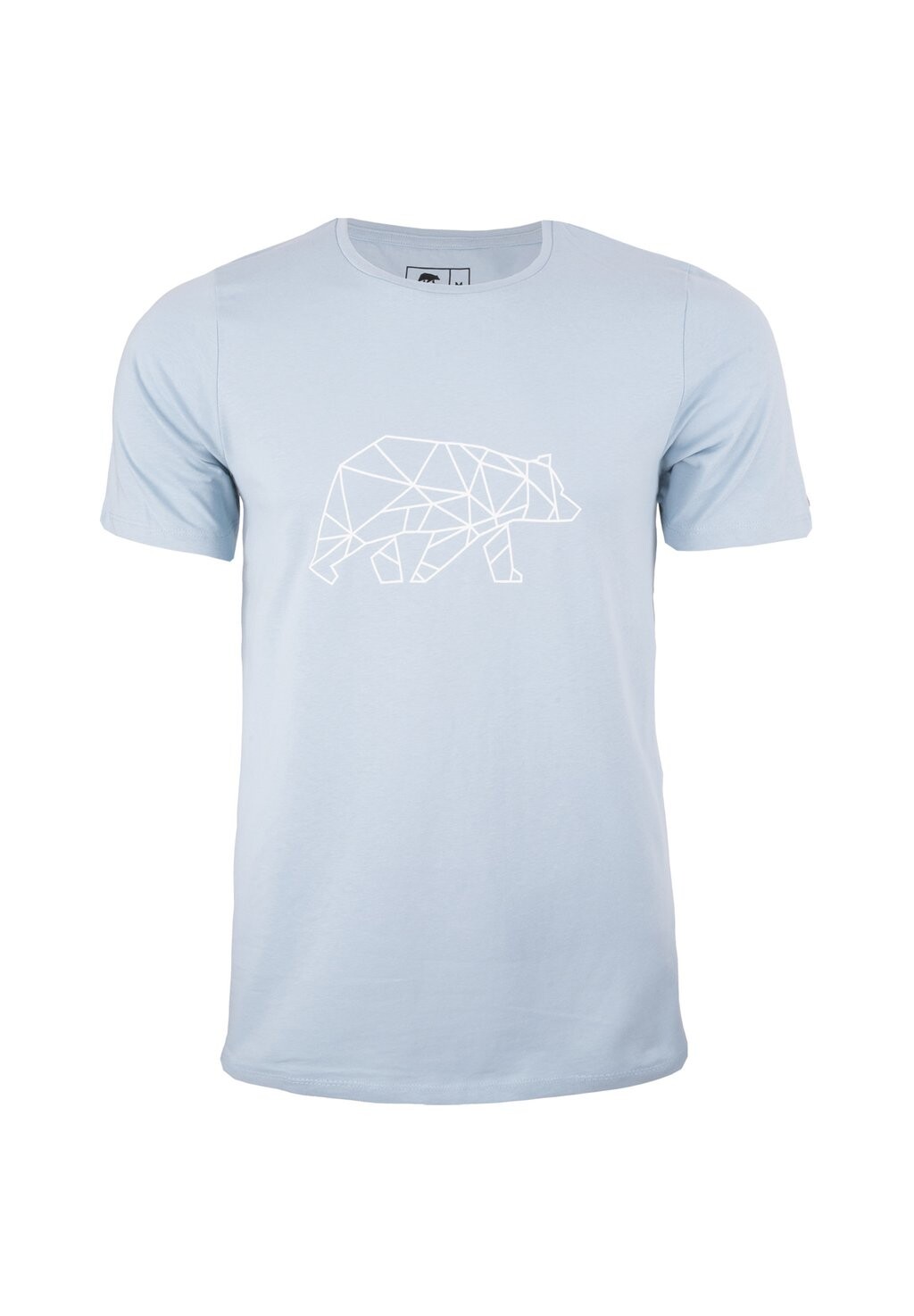 

Футболка с принтом FINNSON MIT BRUSTLOGO FORSBERG, светло-голубой