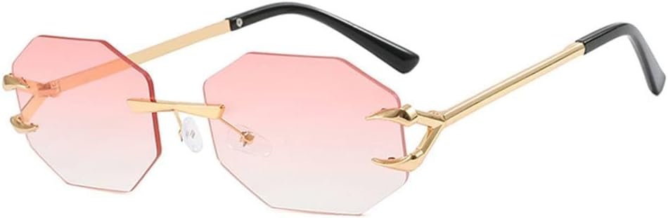 

Женские солнцезащитные очки с солнцезащитным козырьком и защитой от УФ-излучения, модные в 2025 году. Для путешествий на открытом воздухе, уличного стиля и вождения PRSTNN, Double Pink