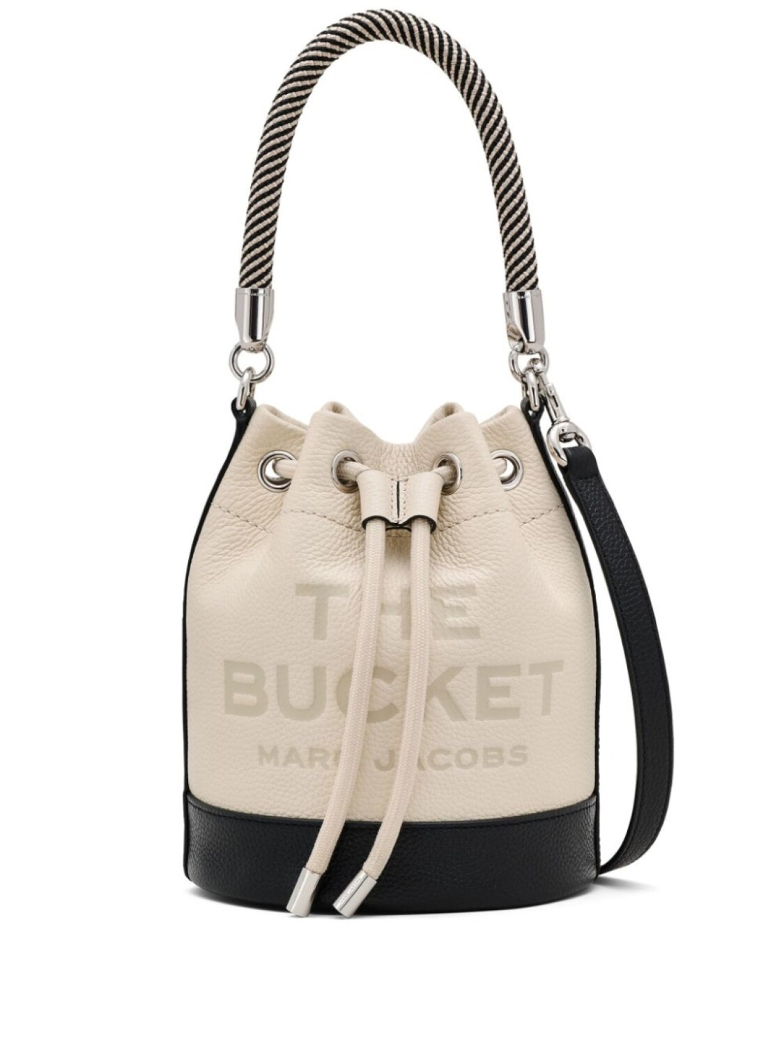 

Сумка-ведро в стиле колор-блок Marc Jacobs, белый