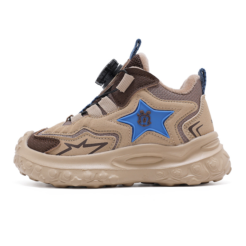 

Нескользящие, легкие, амортизирующие, низкие детские повседневные кроссовки Bobdog, хаки/ancient tree коричневый