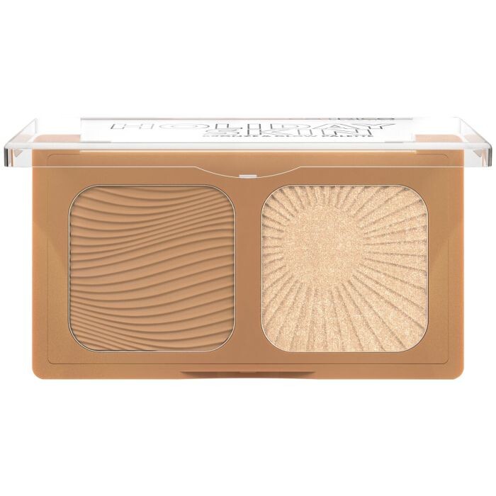 

Бронзер для лица Paleta Bronzer & Glow Holiday Skin Catrice, Multicolor