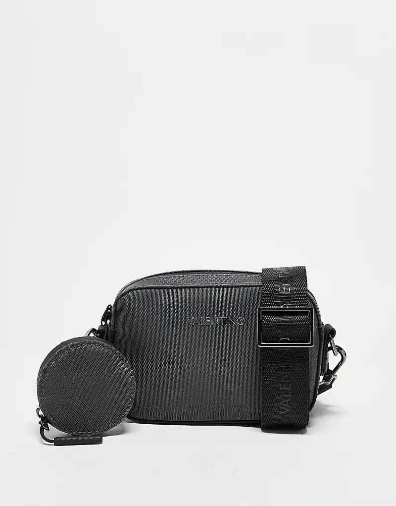 

Сумка Valentino Tron Crossbody с чехлом для AirPods серого цвета Valentino Bags