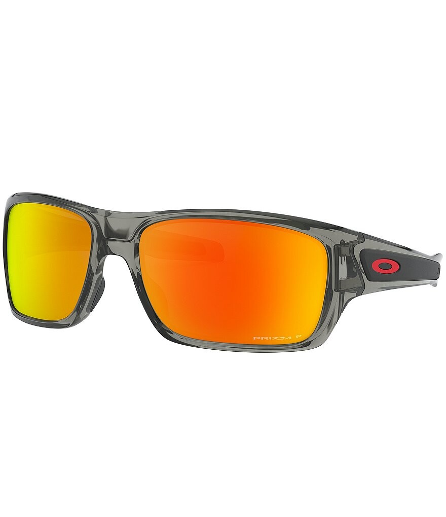 

Мужские прямоугольные поляризованные солнцезащитные очки Oakley OO9263 Turbine 65 мм, черный