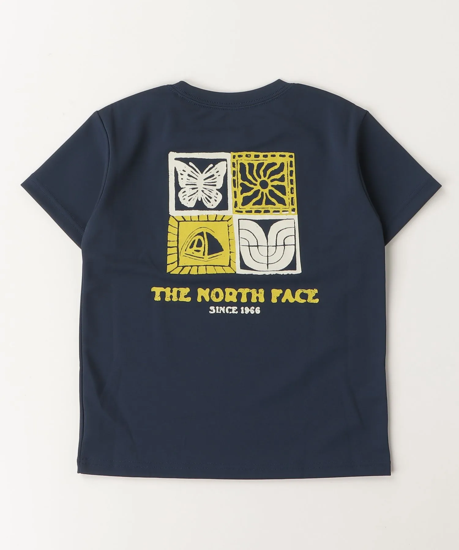 Детская футболка с защитой от солнца и насекомых THE NORTH FACE Be Free Graphic синяя — фото 2