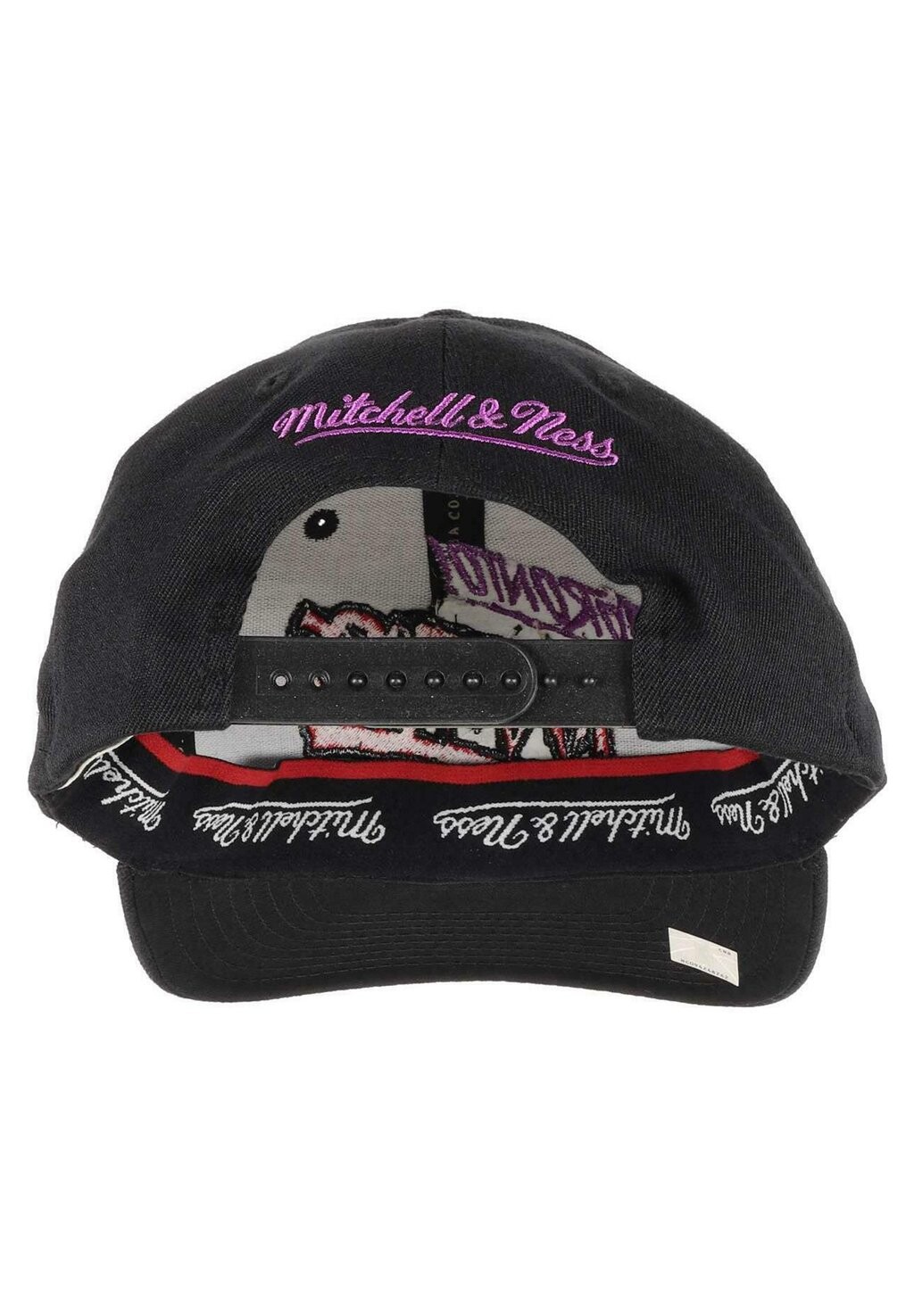 

Бейсболка TORONTO RAPTORS HWC SLAP STICKER CLASSIC SNAPBACK Mitchell & Ness, черный