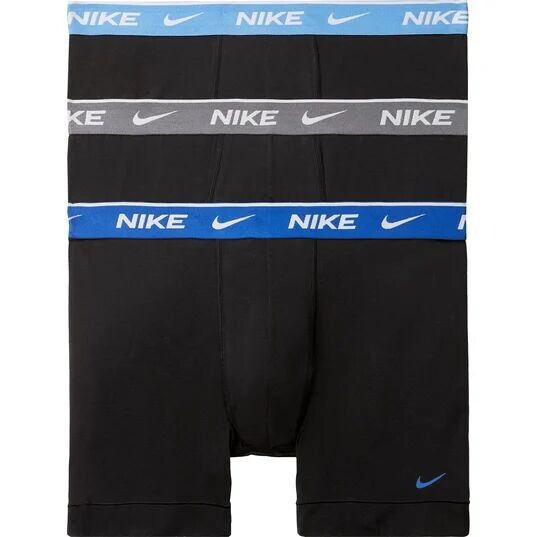 

Боксеры брифы 3PK Nike, цвет Schwarz/Blau/Kühles Grau/Blau