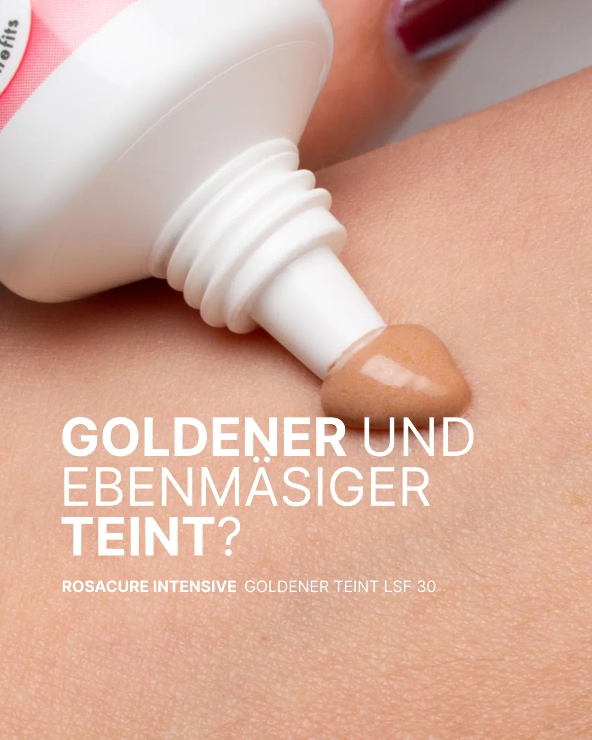 Крем для лица SPF SYNCHROLINE Тонирующий Rosacure Intensive teintée Dore — фото 3