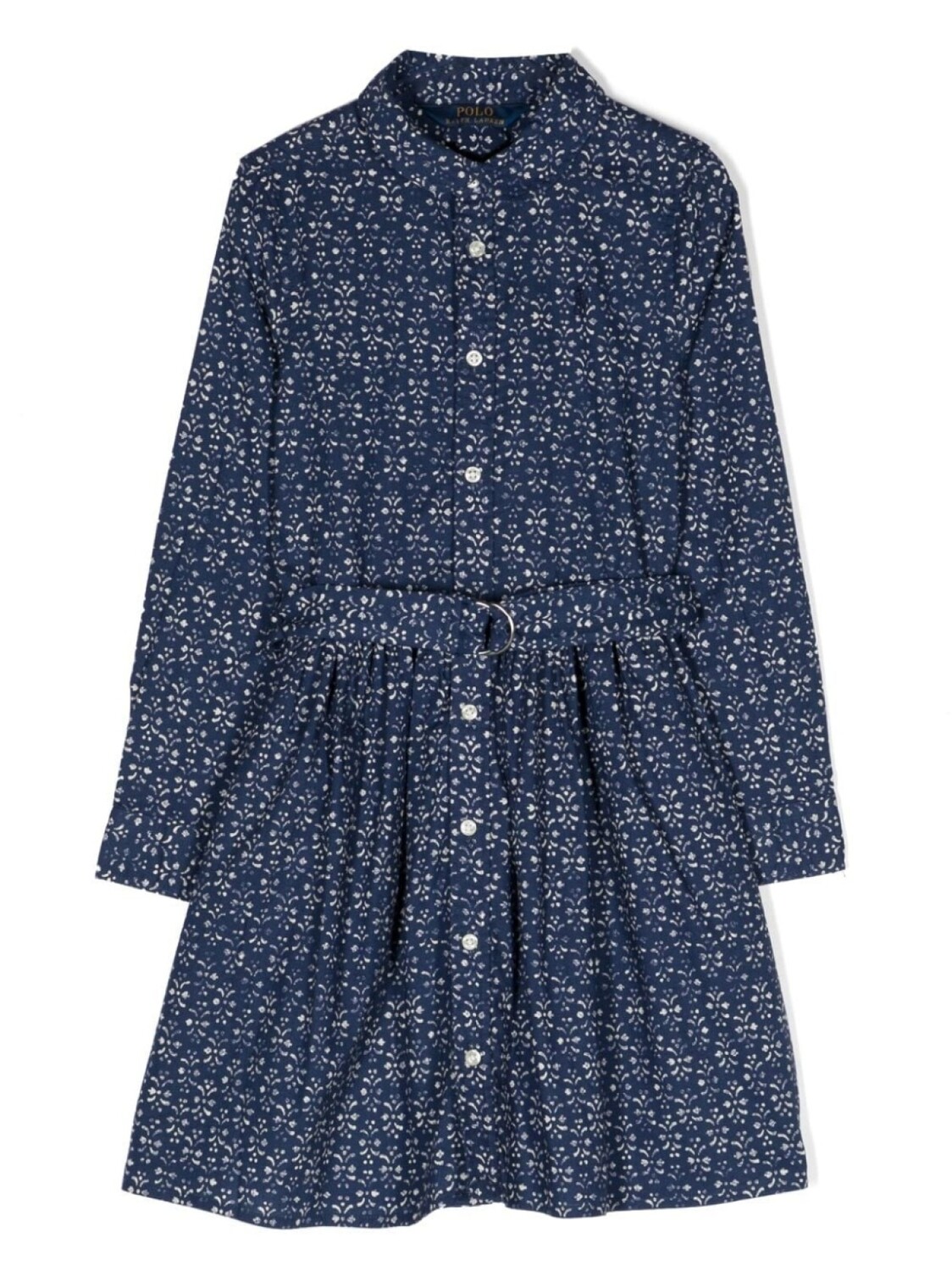 

Ralph Lauren платье Louella со складками, синий
