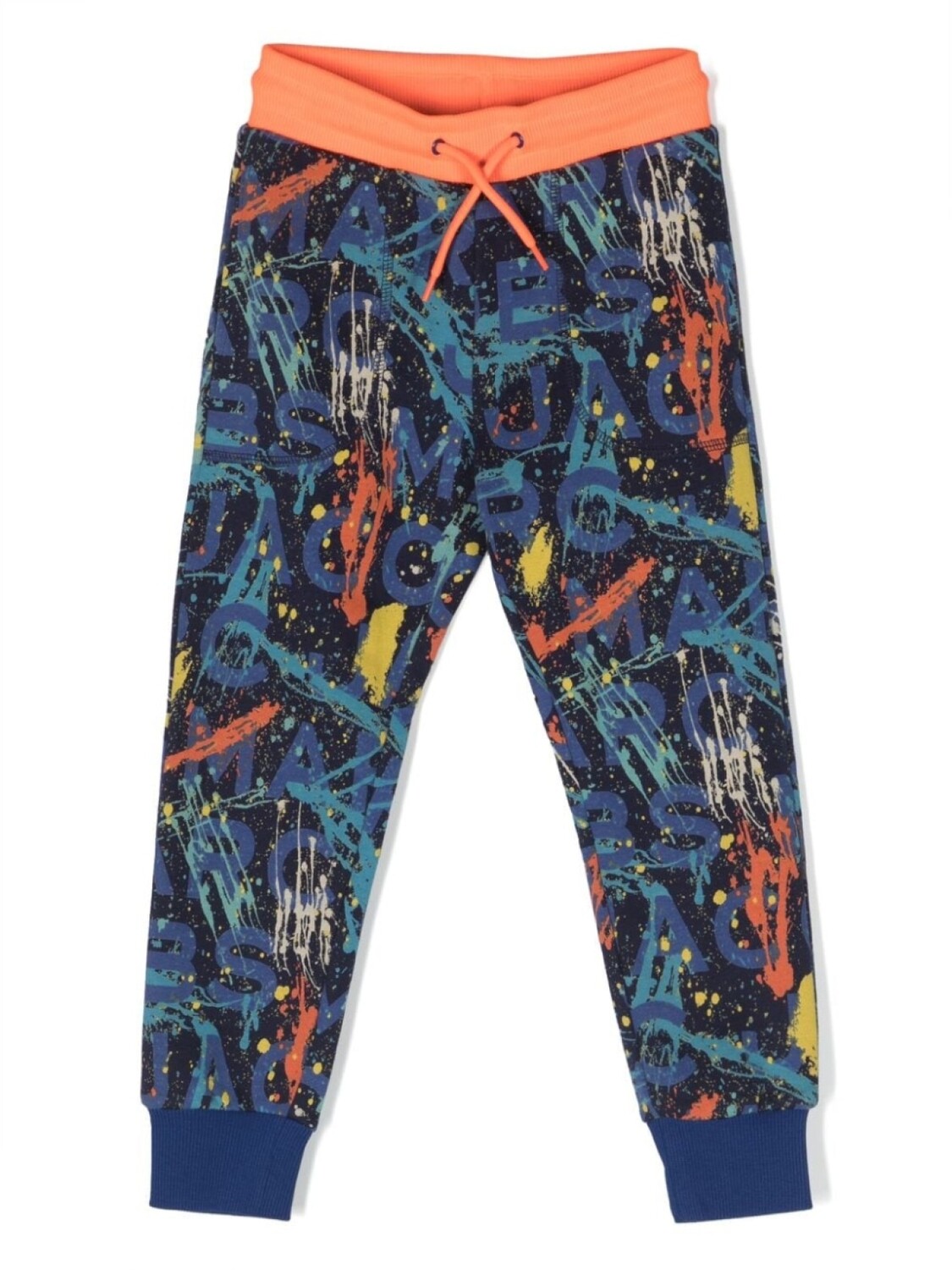 

Спортивные брюки с кулиской и логотипом Marc Jacobs Kids, синий