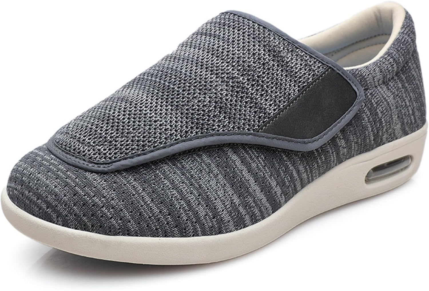 

Регулируемые ортопедические прогулочные туфли TOSOFT для пожилых мужчин и женщин, удобная поддержка свода стопы, кроссовки и сандалии для пожилых людей с артритом, серый