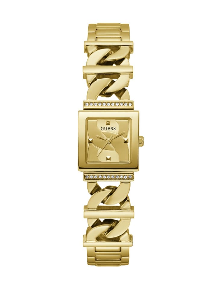

Guess Кварцевые часы GW0603L2 в золотом корпусе