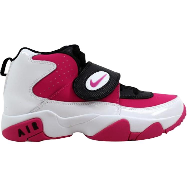 Nike Детские баскетбольные кроссовки Air Mission Mid Top устойчивые к истиранию White Pink для подростков — фото 3