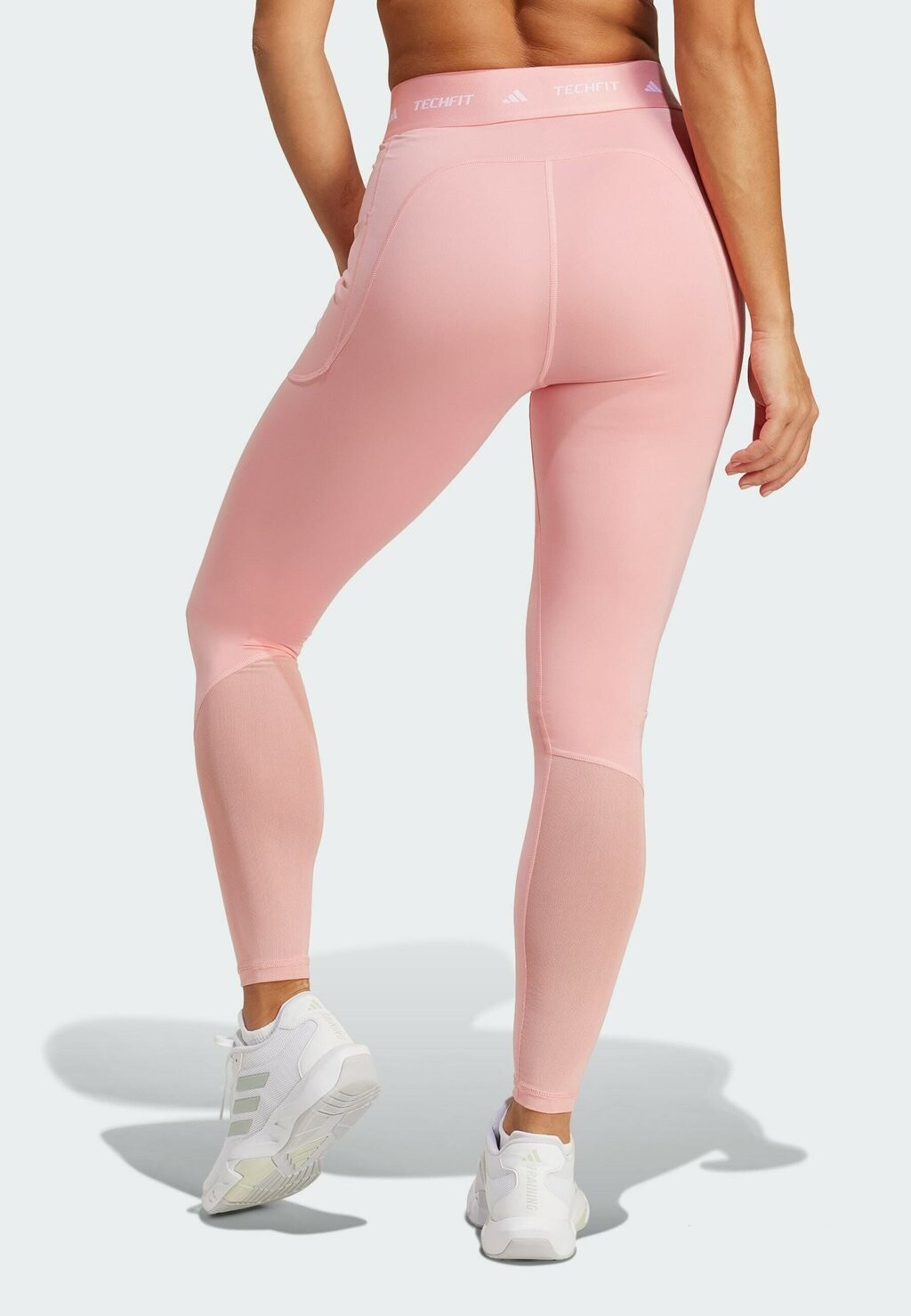 

Тайтсы TECHFIT STASH POCKET FULL-LENGTH adidas, розовый