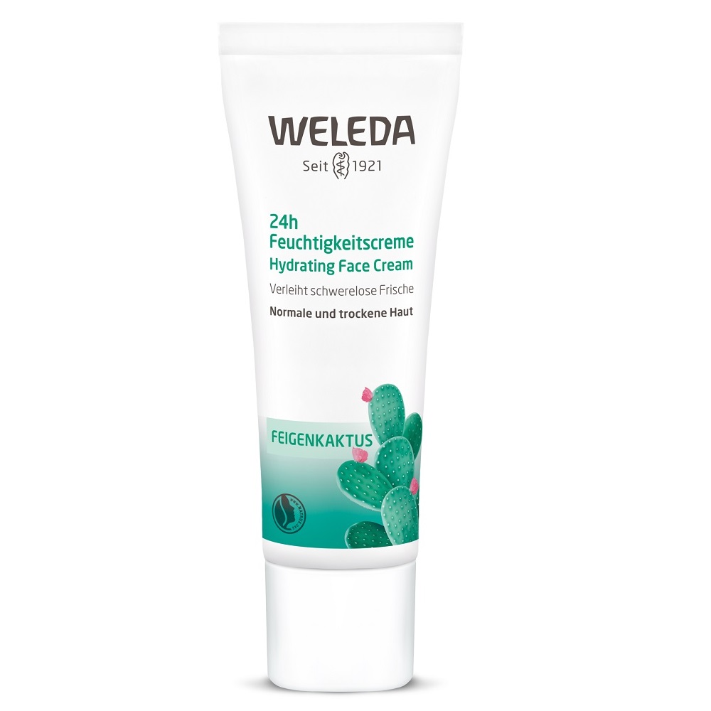 

Увлажняющий крем для лица cactus 24h hydrating face cream Weleda, 30 мл