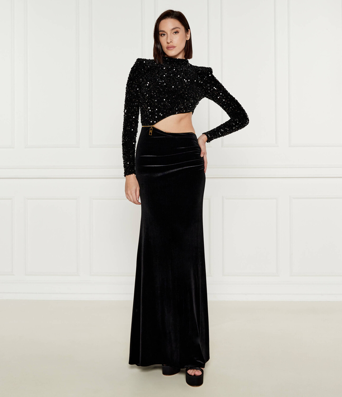 

Платье Elisabetta Franchi, черный