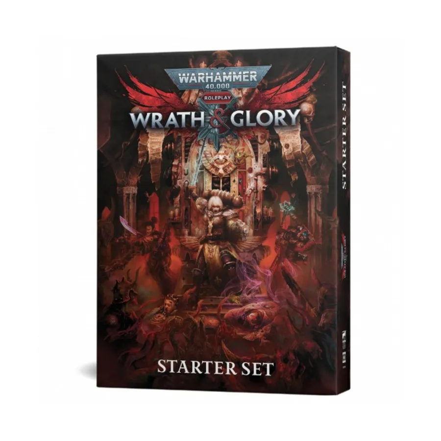 

Бокс-сет Wrath & Glory - Starter Set, Warhammer 40,000 RPG (Cubicle Seven)