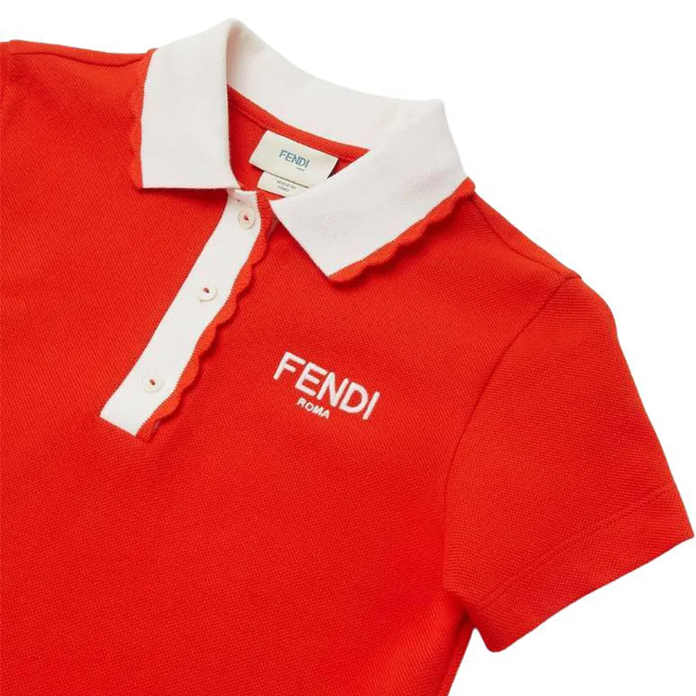 Футболка детская FENDI Red — фото 4