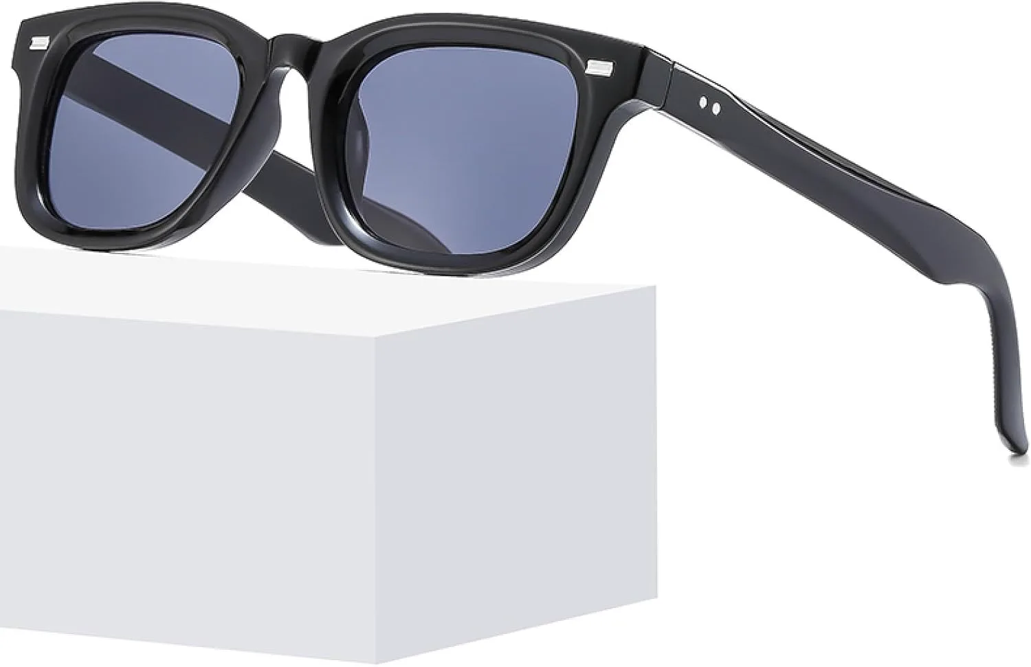 

Солнцезащитные очки с защитой от УФ-излучения UV400 | Рисовые ногти | Для женщин и мужчин, для занятий спортом на открытом воздухе и вождения DSVIGF, White Smoke