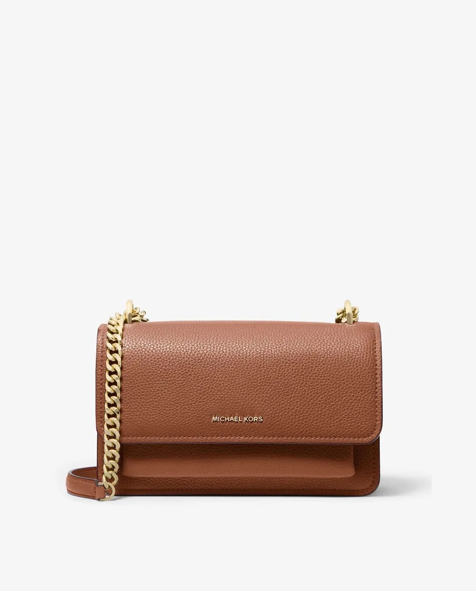 

Женская сумка-бандо Claire из текстурированной кожи Michael Michael Kors, коричневый
