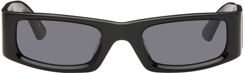

SSENSE Эксклюзивные солнцезащитные очки Black Elemental Entire Studios, Black/Grey solid