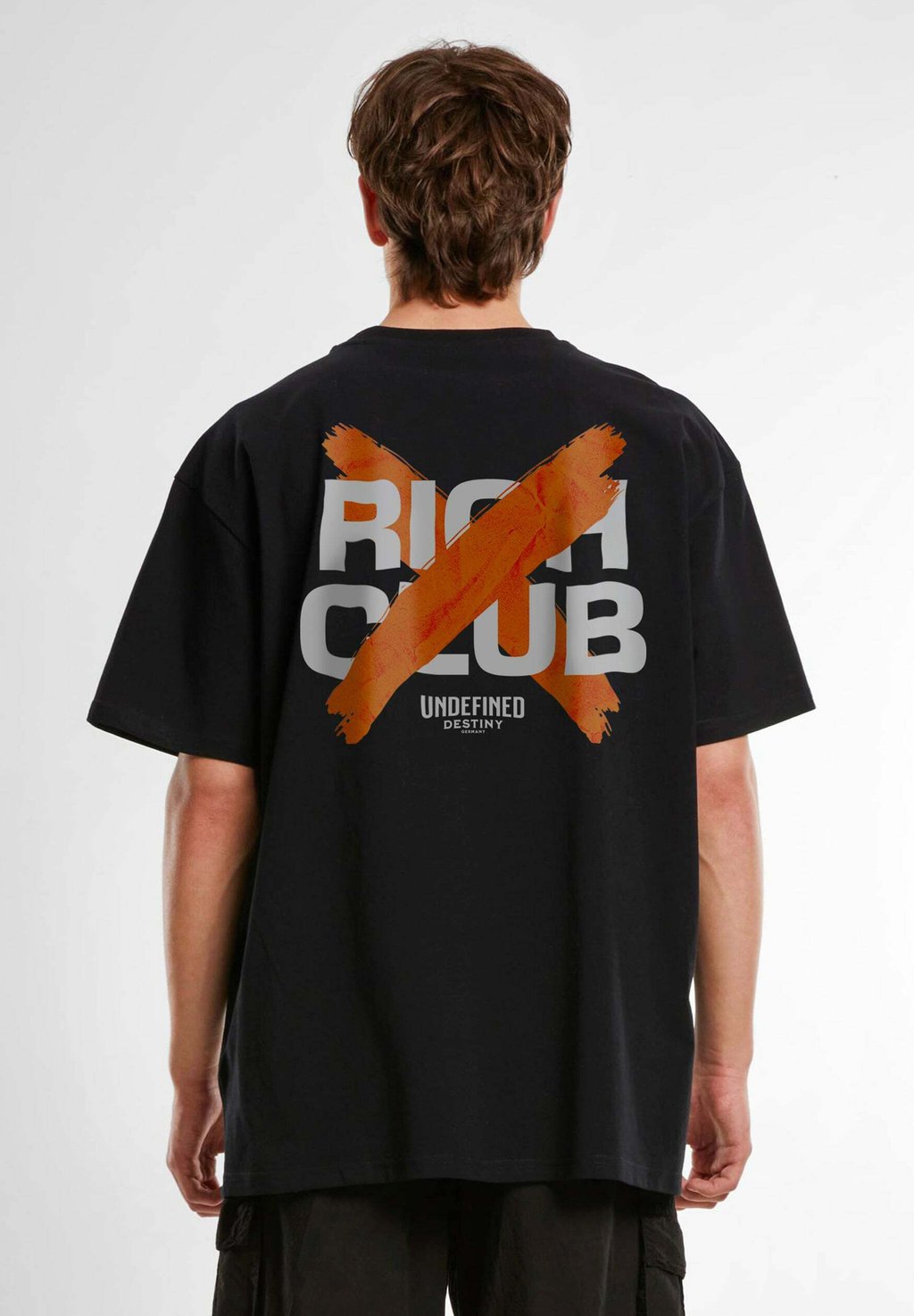 

Футболка с принтом RICH CLUB Novux, черный