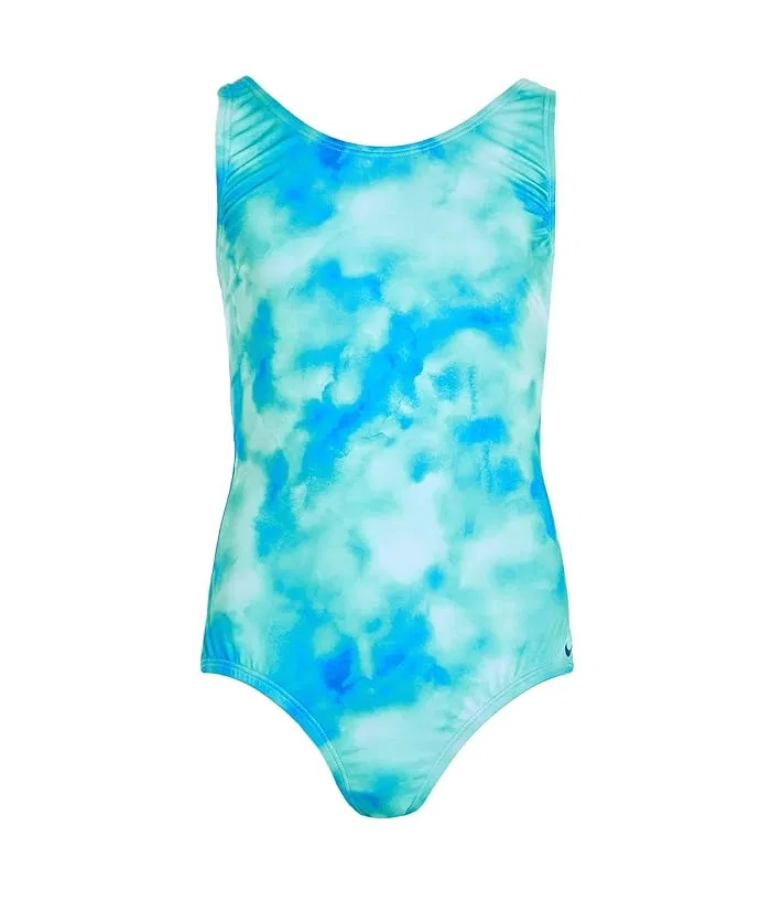 Купальник слитный Aquatic Awe U-Back Nike Kids, Bleached Turquoise