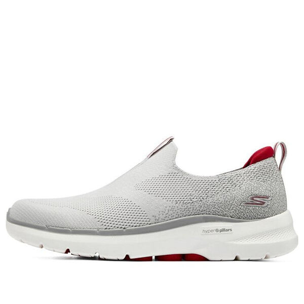 

Кроссовки go walk 6 slip on gray Skechers, серый