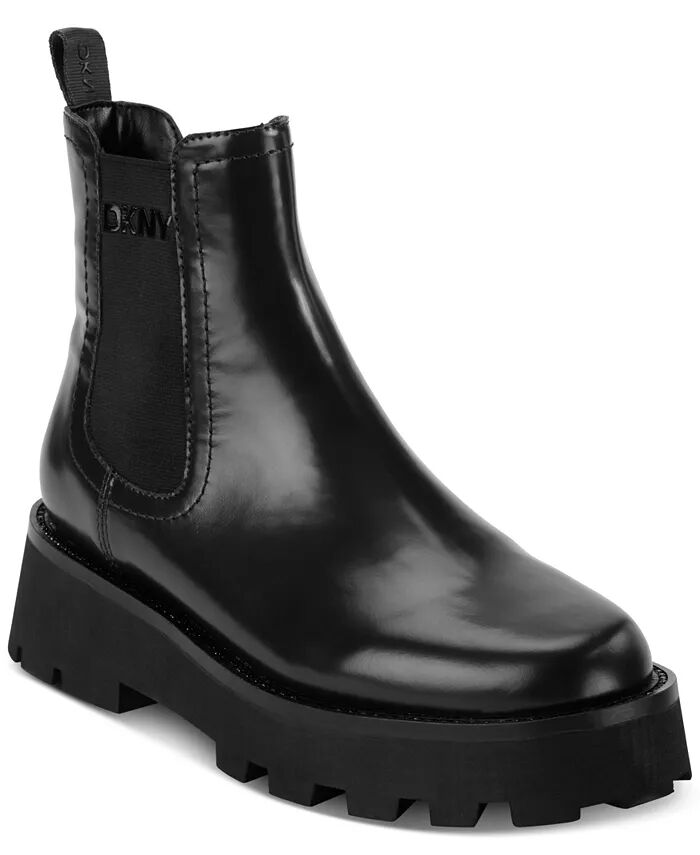 Женские ботинки Senni Chelsea Lug DKNY, черный