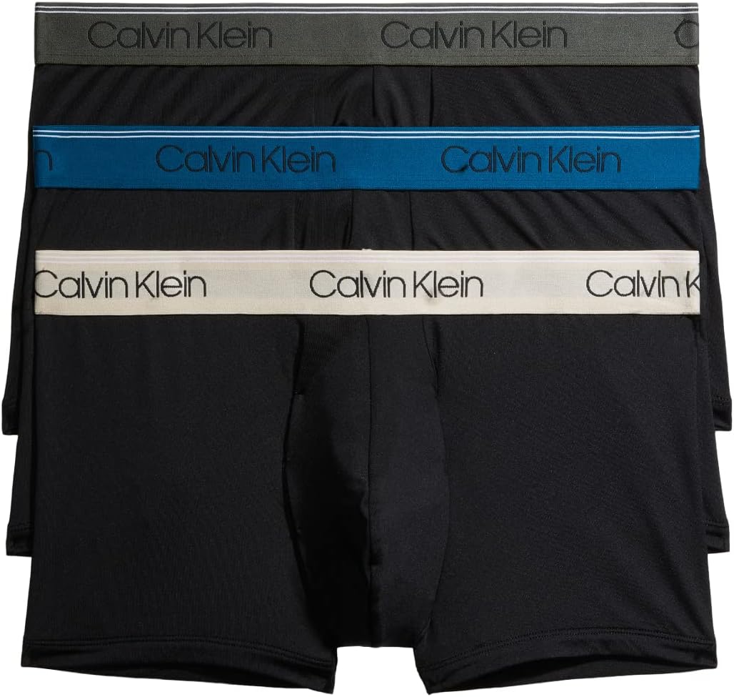 

Комплект из 3 трусов-боксеров Calvin Klein Men's Underwear Micro Stretch, Black Bodies W/ Olive, Tapioca, Legion Blue Wbs